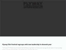 Tablet Screenshot of flywayfilmfestival.org